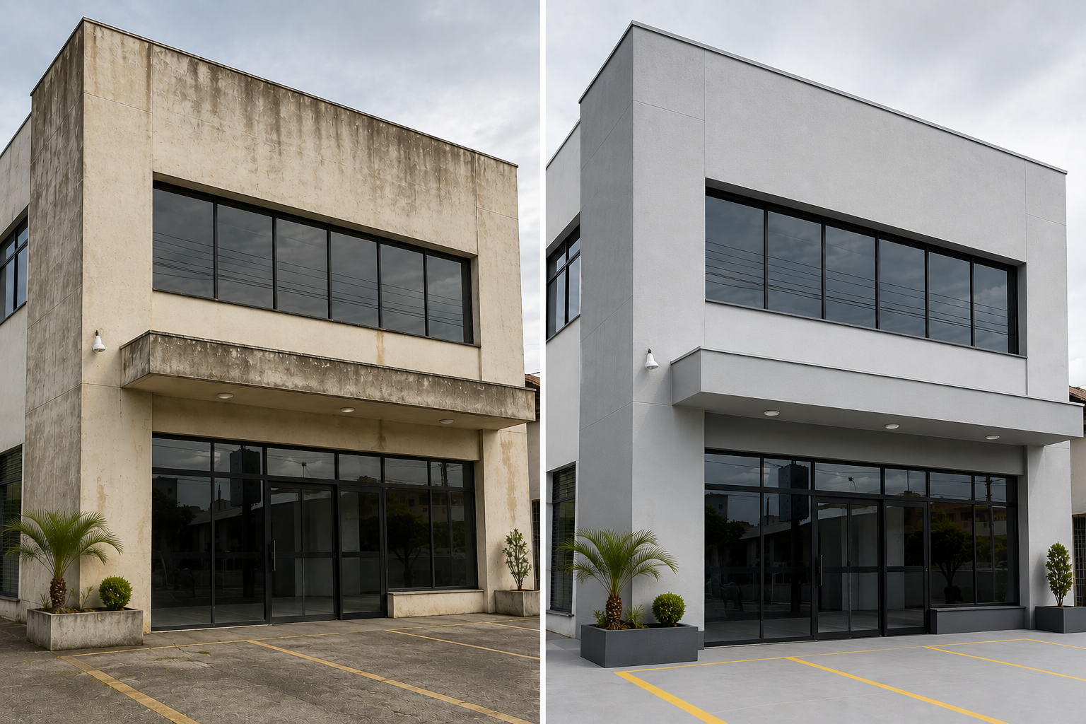 Pintura de Fachada - Acabamento Externo